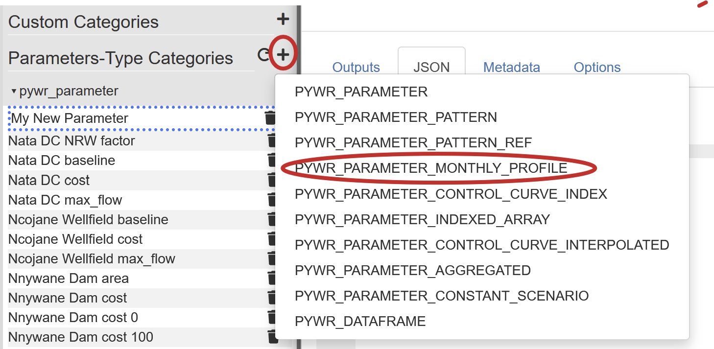 Select PYWR_PARAMETER_MONTHLY_PROFILE
