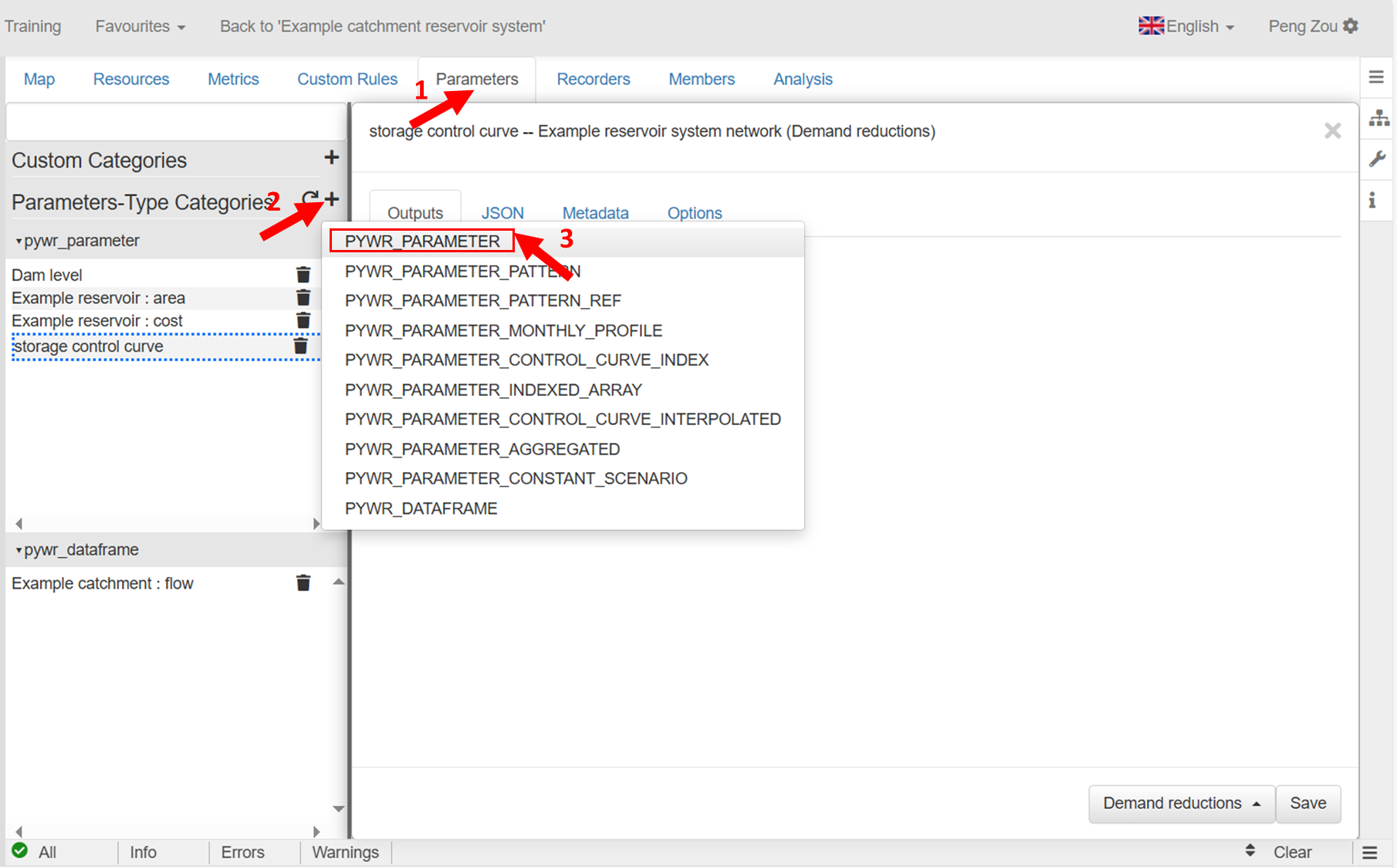 Create a new Pywr_Parameter